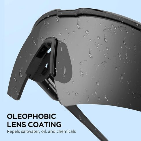 نظارات شمسية رياضية مستقطبة من KastKing Hillsboro للرجال والنساء، مثالية لممارسة رياضة البيسبول وركوب الدراجات والجري وركوب الدراجات، وحماية من الأشعة فوق البنفسجية in Kuwait