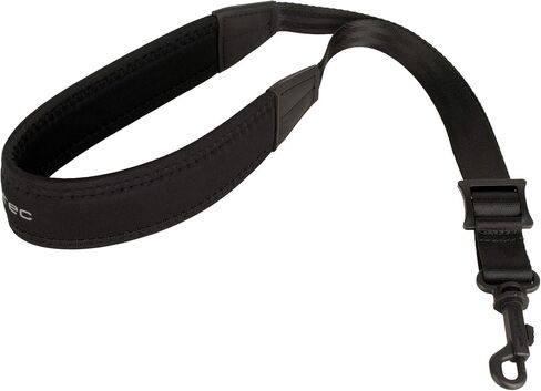 Pro Tec 22" (Regular) Padded Neoprene Saxophone Neck Strap with Plastic Swivel Snap, Black (N310P) in Saudi Arabia
