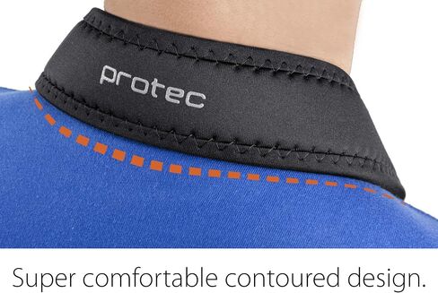 Pro Tec 22" (Regular) Padded Neoprene Saxophone Neck Strap with Plastic Swivel Snap, Black (N310P) in Saudi Arabia