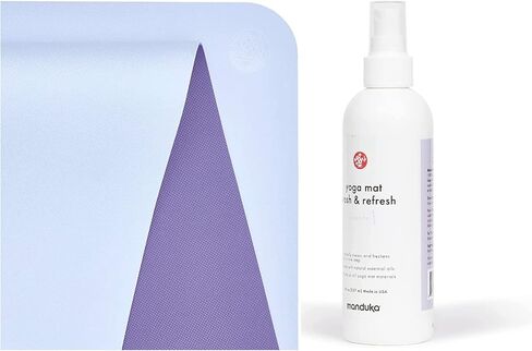 Manduka Begin Yoga Mat - Perfect for Beginners in Yoga & Pilates, Women and Men, 5mm Thick, Reversible, 68 inch (172cm) in Saudi Arabia