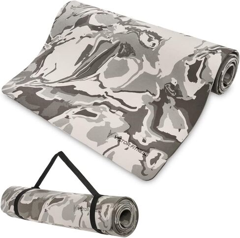 Hip/Booty Band 3-Pack - 3 Different Resistance Levels with Single 30-inch Shared Size + Gray Camouflage Lightweight and Durable Yoga/Exercise Mat in Saudi Arabia