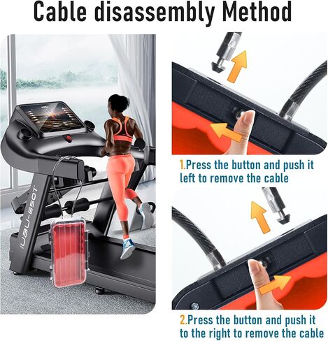 Portable Safe Box,Translucency Combination Safe with Removable Cable,Set Your Own Combination,For Travel,Family and Outdoor Camping Activities Red in Saudi Arabia