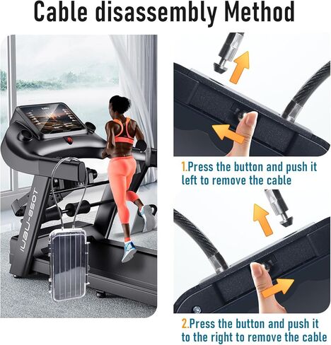 Portable Safe Box,Translucency Combination Safe with Removable Cable,Set Your Own Combination,For Travel,Family and Outdoor Camping Activities Red in Kuwait