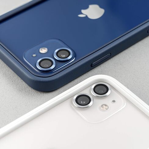حافظة RhinoShield Bumper متوافقة مع [iPhone 12 Mini] | CrashGuard NX - غطاء حماية بتصميم نحيف ممتص للصدمات 3.5M / 11ft حماية من السقوط - أحمر in Saudi Arabia