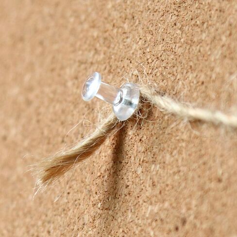 Push Pin Map Tacks Colored Decorative Thumb Tacks Cork-Board Bulletin Board Clear Pins Photos Calendar Art Craft Project Home Office Suppliers Pack 200,Clear White in Kuwait