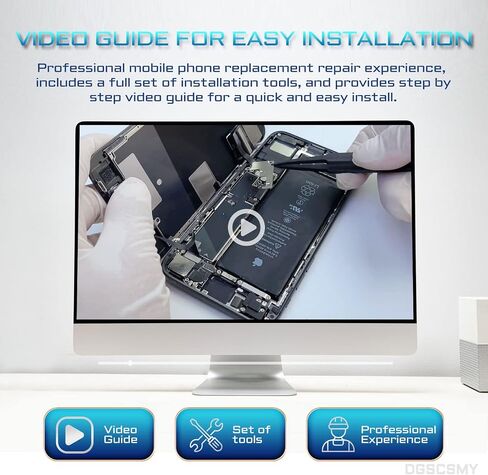 for iPhone 7 Front Camera Replacement 7MP 4.7" Repair Kit Earpiece Ear Speaker Replacement OEM Module Part with Proximity Sensor Ambient Light Sensor Flex Cable Fix Tools A1660 A1778 A1779 in Saudi Arabia
