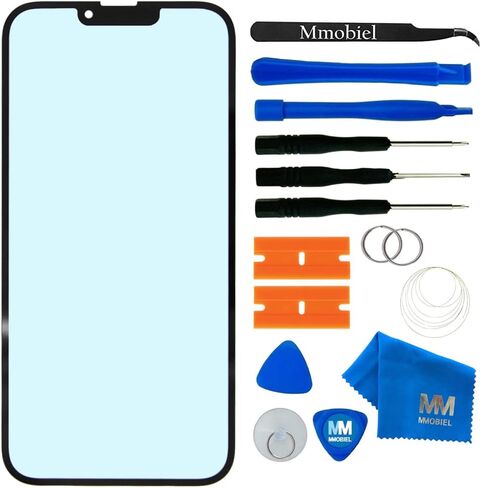 MMOBIEL Front Glass Repair Kit Compatible with iPhone 13 Pro Max - 6.7 inch 2021 - Lens Screen Replacement Repair Kit - Incl. Toolkit in Saudi Arabia