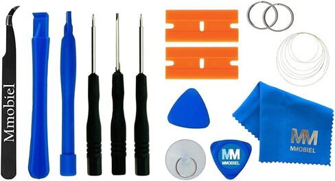 MMOBIEL Front Glass Repair Kit Compatible with iPhone 13 Pro Max - 6.7 inch 2021 - Lens Screen Replacement Repair Kit - Incl. Toolkit in Saudi Arabia