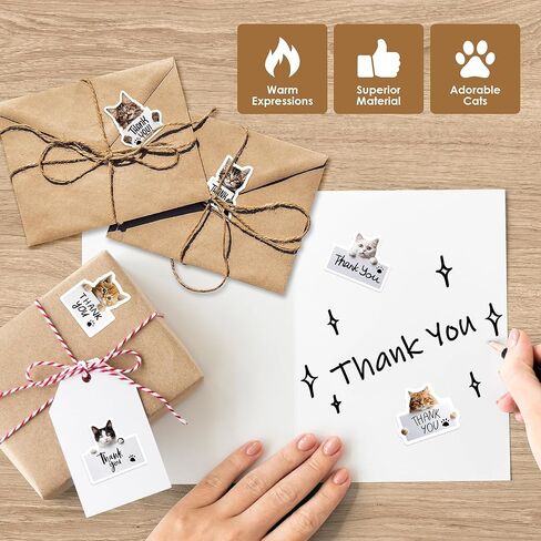 600 Pcs Cute Dog Thank You Stickers, Roll of 6 Adorable Puppy Adhesive Label Tags for Pet Store Hospital Small Business Envelope Seals Packaging Giveaways Handmade Crafts Gifts Party Favors in Kuwait