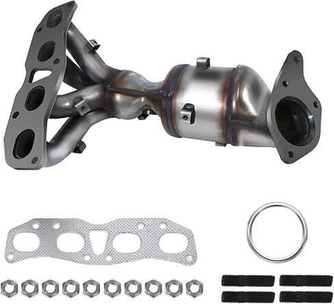 Catalytic Converter Compatible with Nissan Altima 2.5L L4 Engine 2007 2008 2009 2010 2011 2012 2013 140E2-ZX31E 140E2-JA02E Exhaust Manifold with Gasket in Kuwait