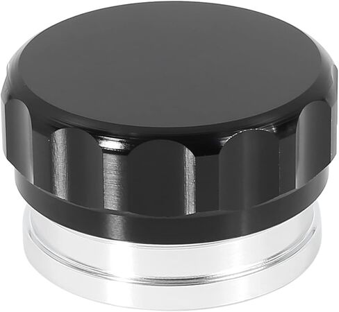 X AUTOHAUX 1.5" ID Aluminium Alloy Automobile Weld on Filler Neck Cap Oil Fuel Tank Silver Tone Black in Saudi Arabia