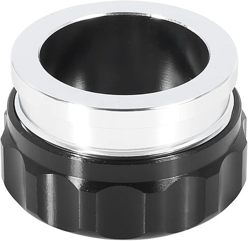 X AUTOHAUX 1.5" ID Aluminium Alloy Automobile Weld on Filler Neck Cap Oil Fuel Tank Silver Tone Black in Saudi Arabia