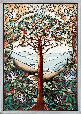 Stained Glass Panel - Van Gogh Sunflowers Stained Glass Window Hangings - Art Glass Window Treatments in Saudi Arabia