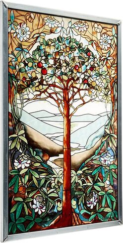 Stained Glass Panel - Van Gogh Sunflowers Stained Glass Window Hangings - Art Glass Window Treatments in Saudi Arabia