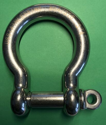 US STAINLESS Stainless Steel 316 Bow Shackle 3/4" (19mm) Marine Grade in Saudi Arabia