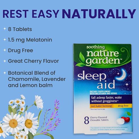 علاج النوم، أصفر، 8 قطع in Kuwait