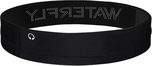 حزام الجري WATERFLY: حزام خصر مرن نحيف للرجال والنساء، حقيبة خصر للعداء الماراثون والركض، حزام رياضي للتمارين الرياضية واللياقة البدنية والركض وحزام حامل الهاتف in Kuwait