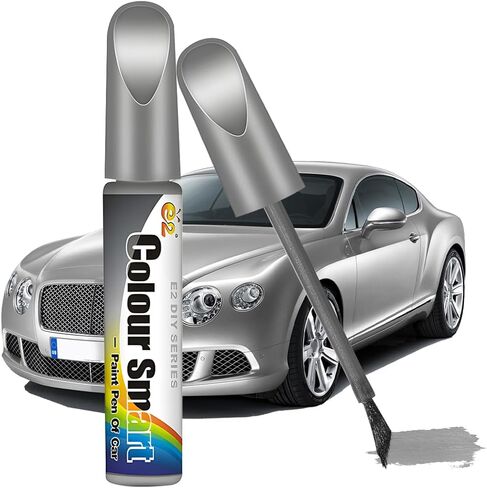 2 in 1 Car Touch Up Paint Brush, Auto Quick Waterproof Scratch Repair Remover kit, Fill Paint Pen for Vehicles Minor Scratch Repair Tool (Pearl White) in Kuwait