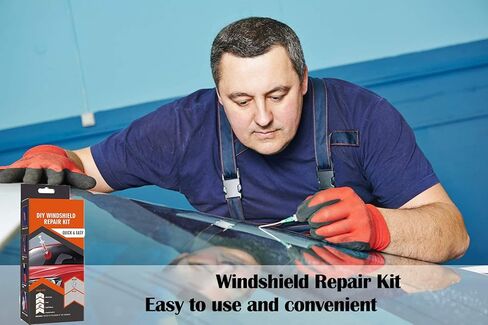 طقم إصلاح الزجاج الأمامي DIY أداة تجديد الزجاج الأمامي لتلميع نافذة السيارة (ورق) in Kuwait