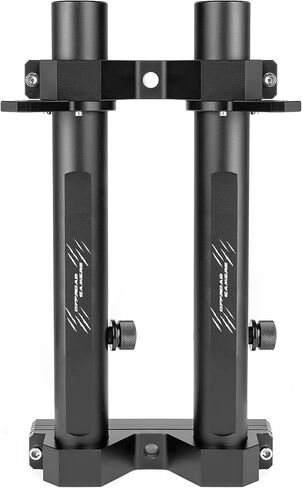 Antenna Mount Flagpole Holder 2 Pole Mount Tailgate Hinge Double Flagpole Bracket Compatible with 2007-2023+ Wrangler JK/JKU JL/JLU in Kuwait