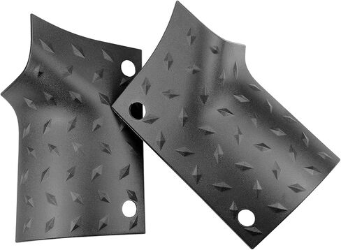 غطاء درع البقرة الجانبي للجسم الخارجي درع الزاوية متوافق مع جيب رانجلر JL Sahara Sport Sports Rubicon & Moab 2018 2019 - زوج (أسود محكم) in Kuwait