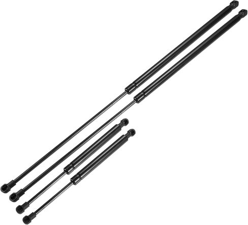 X AUTOHAUX 4pcs Front Hood & Rear Liftgate Lift Support Gas Struts Gas Spring Shock for BMW E85 Z4 2003-2008 in Saudi Arabia