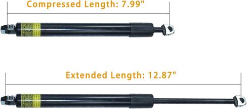 2 Pack Front Hood Lift Supports Gas Springs Replaces 4422 SG430001 for 1982-1992 Chevrolet Camaro Base Berlinetta Sport IROC-Z LT RS Z28 1982-1992 Pontiac Firebird Base Formula Trans Am in Saudi Arabia