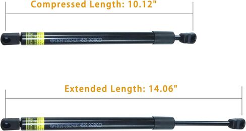 2 Pack Front Hood Lift Supports Gas Springs Replaces 4422 SG430001 for 1982-1992 Chevrolet Camaro Base Berlinetta Sport IROC-Z LT RS Z28 1982-1992 Pontiac Firebird Base Formula Trans Am in Saudi Arabia