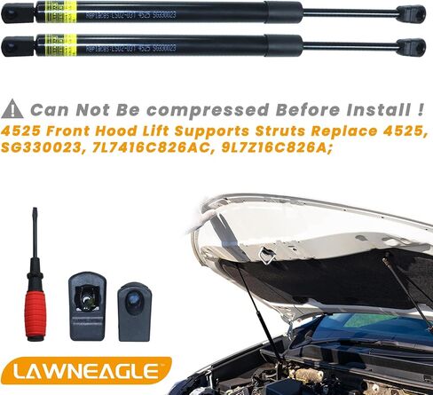 2 Pack Front Hood Lift Supports Gas Springs Replaces 4422 SG430001 for 1982-1992 Chevrolet Camaro Base Berlinetta Sport IROC-Z LT RS Z28 1982-1992 Pontiac Firebird Base Formula Trans Am in Saudi Arabia
