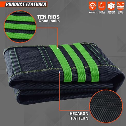 Universal Gripper Dirt Bike Seat Cover - Ribbed Dirt Bike Seat Cover for Motorcycle Enduro Bike Neon in Saudi Arabia