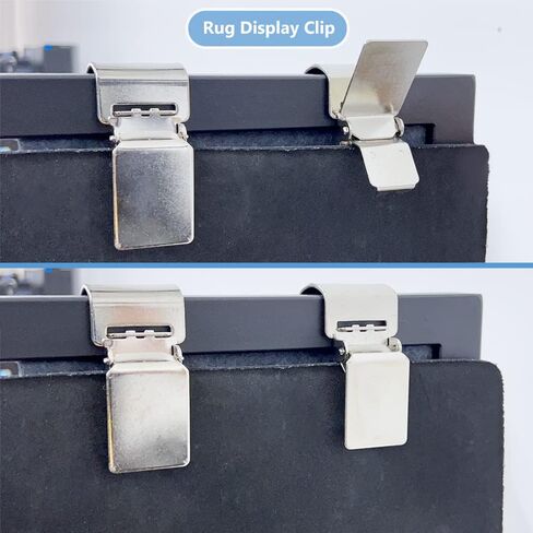 Rug Display Steel Clips - Tapestry Holder Grippers, Carpet Keepers Quilt Clamps for Hanging Rugs in Home, Store, Exhibition, 4 pcs in Saudi Arabia