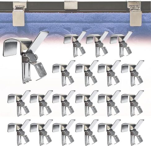 Rug Display Steel Clips - Tapestry Holder Grippers, Carpet Keepers Quilt Clamps for Hanging Rugs in Home, Store, Exhibition, 4 pcs in Saudi Arabia