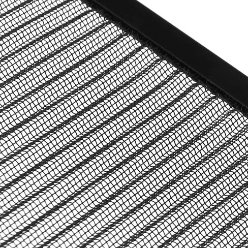 إنشاء فكرة 5 قطع جهاز كمبيوتر شخصي 120 ملم مجموعة شواية فلتر مروحة مع مسامير M5 تبريد تهوية مقاومة للغبار قابلة للغسل من الفولاذ المقاوم للصدأ باللون الأسود in Kuwait