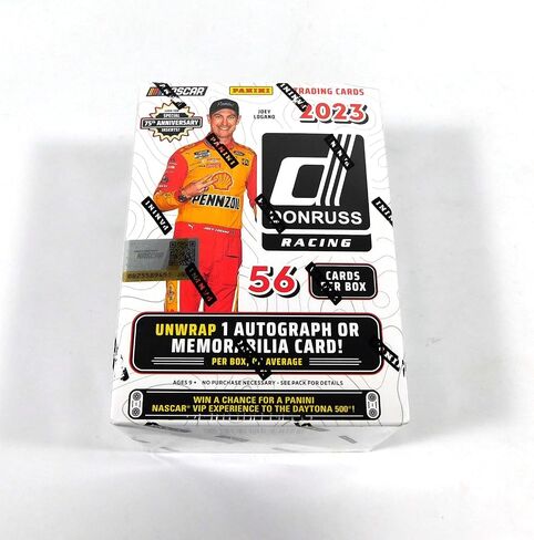 2023 Panini Donruss Racing Factory Sealed 7 Pack Blaster Box - 56 NASCAR Trading Cards in Saudi Arabia