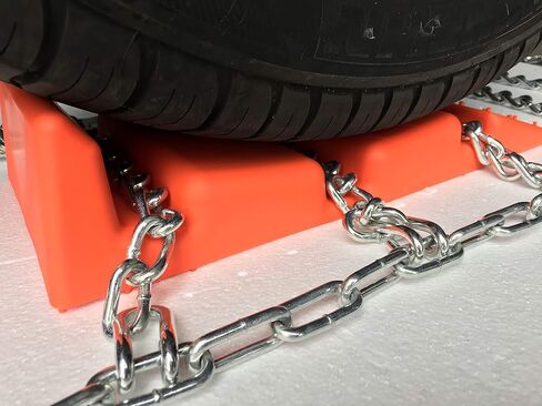 TireChain.com Tire Chains Ramps - SNO-Chain Ramps Safety Orange Color in Saudi Arabia