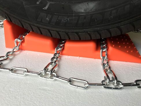 TireChain.com Tire Chains Ramps - SNO-Chain Ramps Safety Orange Color in Saudi Arabia
