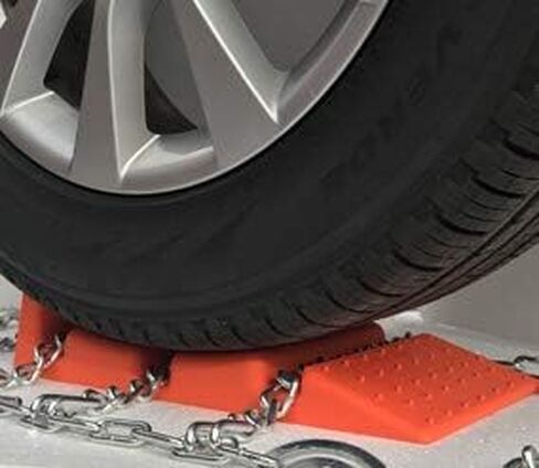 TireChain.com Tire Chains Ramps - SNO-Chain Ramps Safety Orange Color in Saudi Arabia