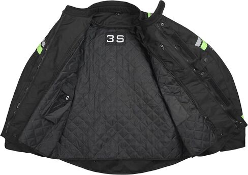 3S ULTIMATE ADVENTURE MOTORCYCLE JACKET FOR MEN - CE ARMOR, WATERPROOF, ALL-SEASON PROTECTION FOR TOURING AND BIKER RIDING in Saudi Arabia