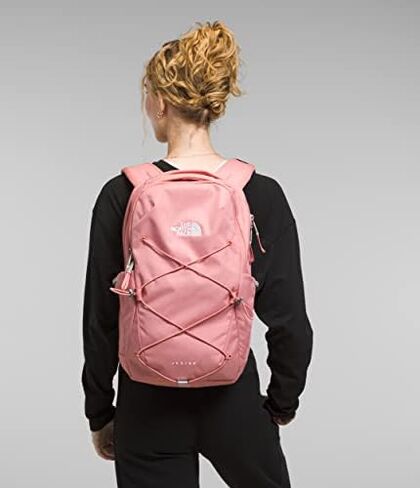 حقيبة ظهر للكمبيوتر المحمول من THE NORTH FACE للنساء للاستخدام اليومي Jester، لون رمادي داكن/ضباب لافندر، مقاس واحد in Saudi Arabia