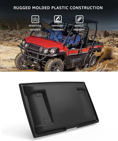 A & UTV PRO Mule Hard Roof,2-Piece Combination Sturdy Polyethylene Plastic for 1990-2023 Kawasaki Mule 4000 4010 3000 3010 3020 2520 2510 2500 2010 2020 2030 Accessories| Replace OEM #KAF30-030A in Saudi Arabia