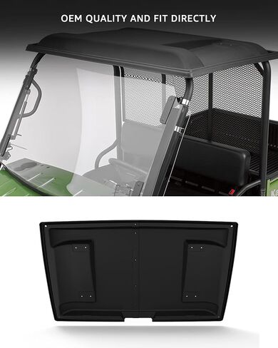 A & UTV PRO Mule Hard Roof,2-Piece Combination Sturdy Polyethylene Plastic for 1990-2023 Kawasaki Mule 4000 4010 3000 3010 3020 2520 2510 2500 2010 2020 2030 Accessories| Replace OEM #KAF30-030A in Saudi Arabia