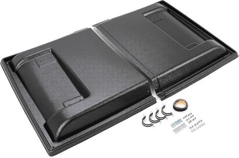 HECASA سقف علوي متوافق مع 1990-2023 Kawasaki Mule 4000 4010 3000 3010 3020 2010 2020 2030 2500 2510 2520 بديل لـ KAF30-030A أسود صلب سقف علوي من البلاستيك in Saudi Arabia
