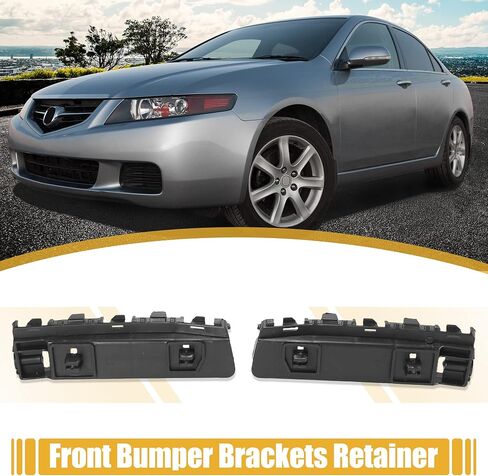 X AUTOHAUX 1 Pair Front Bumper Brackets Spacer Retainer for Acura TSX 2009-2014 Front LH and RH Side 71193-TL0-G00 71198-TL0-G00 in Saudi Arabia