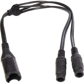 كابل TECMATE الأمثل O-05، Y-Splitter، مدخل SAE إلى 2 × مخرج SAE مدمج