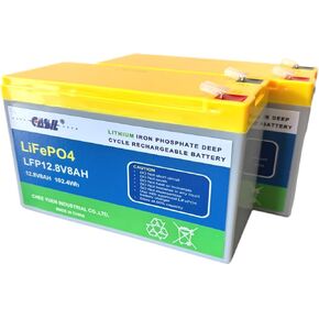 Casil 6v Battery Lithium Iron Phosphate 6ah Rechargeable AGM Deep Cycle lifepo4 Battery, 6v Deer Feeder Battery LiFePO4 Battery Replacement 6 Amp 6v LiPo