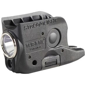Streamlight 69350 TLR-6 HL G 300 لومن ضوء سلاح قابل لإعادة الشحن مع ليزر أخضر مصمم حصريًا وحصريًا لـ Glock 42/43/43X/48 (بدون سكة أو MOS)، أسود