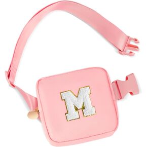 حقيبة كروس صغيرة لطيفة حزمة فاني حقيبة حزام صغيرة أشياء عصرية - هدايا عيد ميلاد للفتيات 2 3 4 5 6 7 8 9 10 سنوات، هدايا للفتيات المراهقات والأطفال ابنة أختها - الخوخ، الأبيض الأولي أ in Kuwait