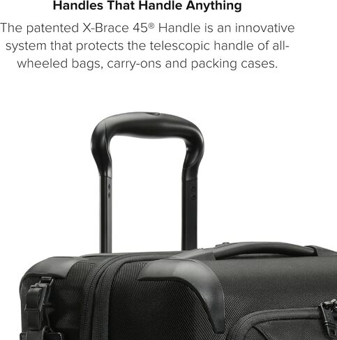 TUMI - حقيبة Aerotour ذات 4 عجلات قابلة للتوسيع للرحلات القصيرة - حقيبة حمل للسفر القصير وعطلات نهاية الأسبوع الطويلة والمزيد - أزرق داكن in Kuwait