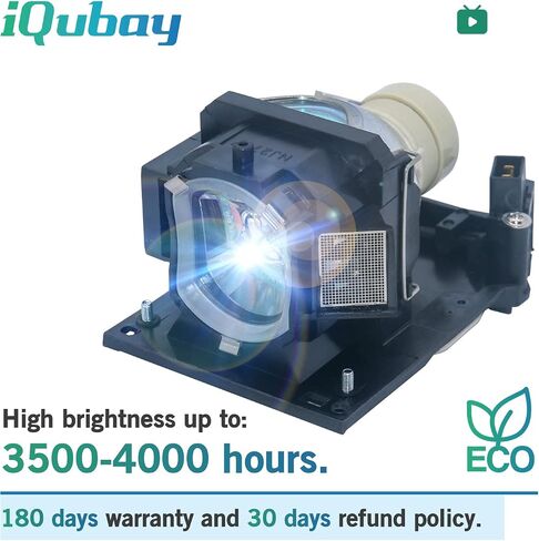 DT01511/DT01431/DT01481 Replacement Projector Lamp Bulb for Hitachi CP-WX3030WN WX3530WN AX3005 BX301WN CX251N TW2505 X2541WN X25LWN EW301N CW250WN CX251N HCP-K26 A727 K31 L25 240X 380WX Q300W in Kuwait