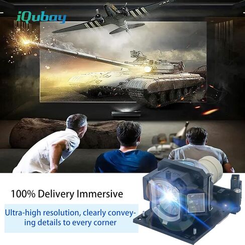 DT01511/DT01431/DT01481 Replacement Projector Lamp Bulb for Hitachi CP-WX3030WN WX3530WN AX3005 BX301WN CX251N TW2505 X2541WN X25LWN EW301N CW250WN CX251N HCP-K26 A727 K31 L25 240X 380WX Q300W in Kuwait
